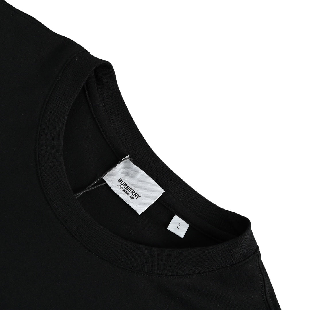 manches courtes avec logo imprimé cheval de guerre