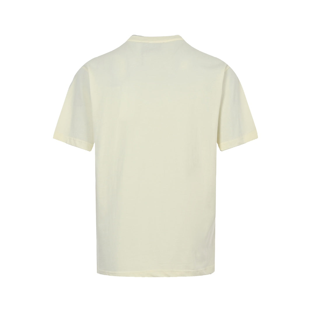 Kurze Ärmel mit grünem Blitz-Print 