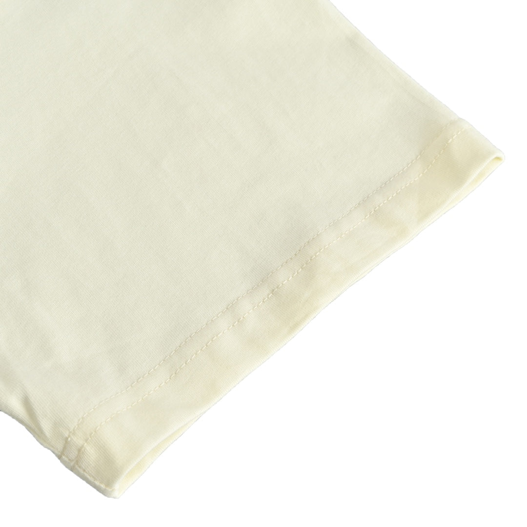 Kurze Ärmel mit grünem Blitz-Print 