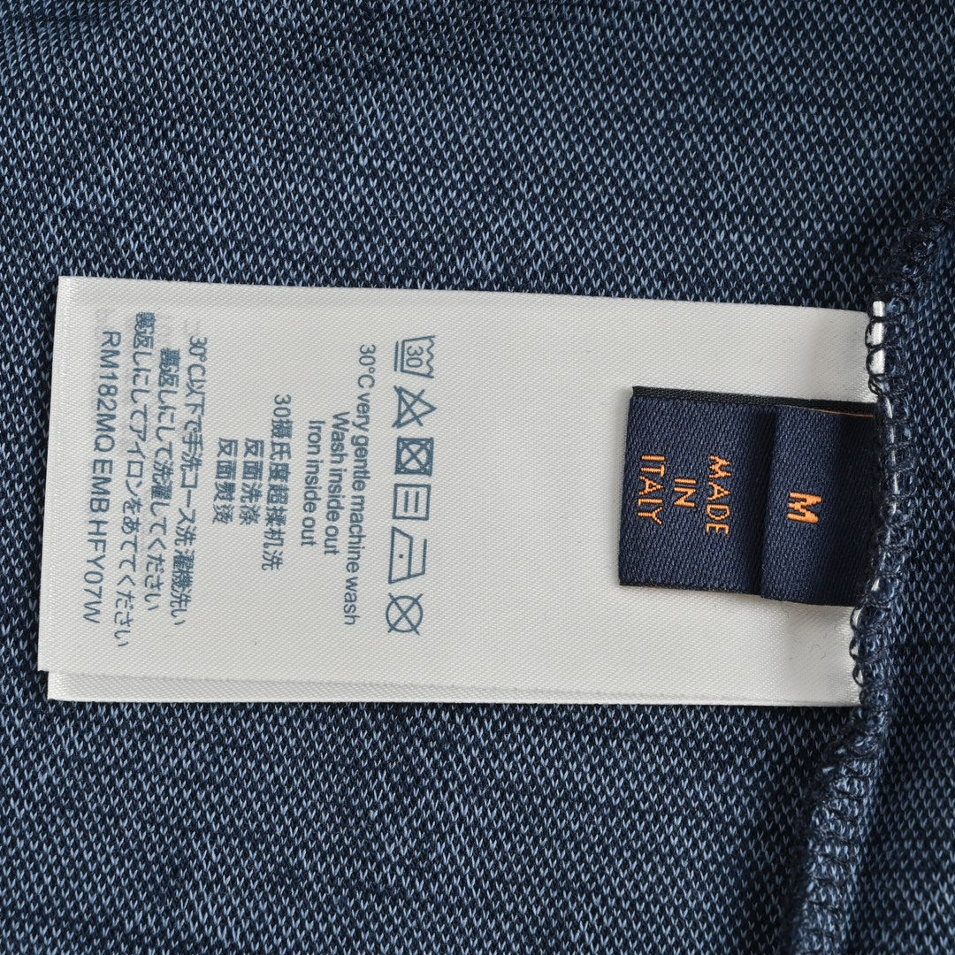 Kurzärmliger Jacquard-Strickpullover für Presbyopie