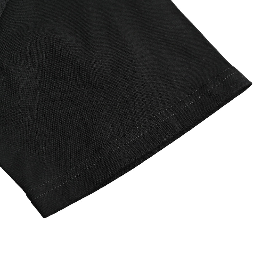 Kurze Ärmel mit kleinem Bären-Print 