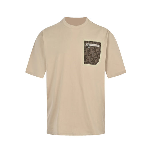 Kurze Ärmel mit Taschendruck 