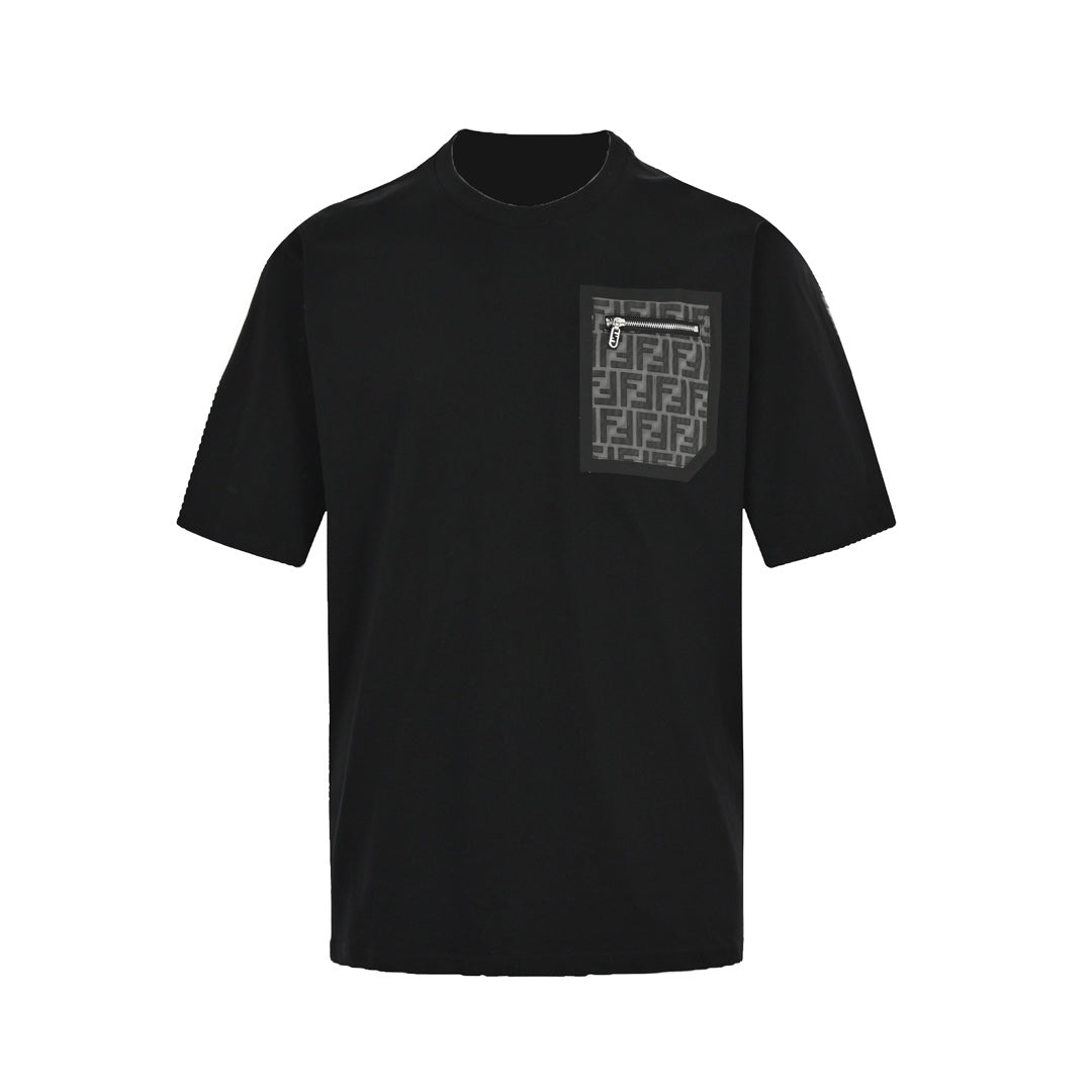 Kurze Ärmel mit Taschendruck 