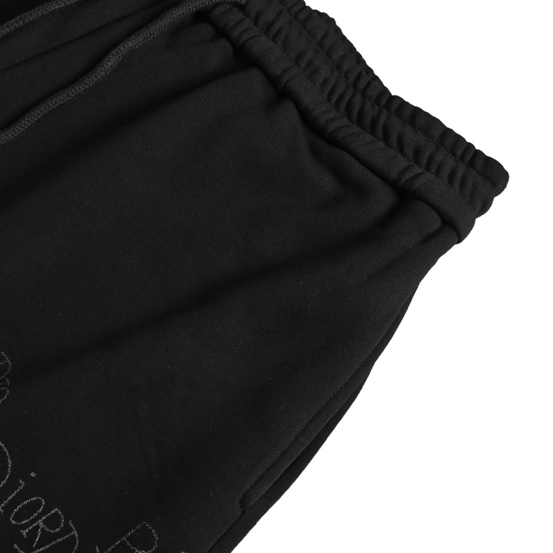 Short imprimé lettres CD graffiti sur toute la surface