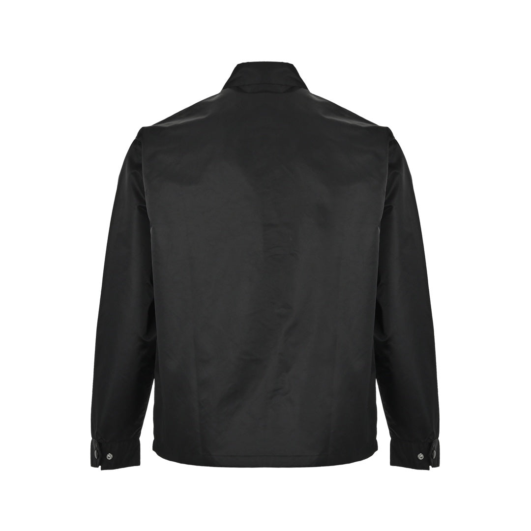 Hemdjacke aus Nylon mit Dreieckslogo