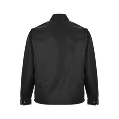 Veste chemise en nylon avec logo triangulaire