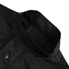 Veste chemise en nylon avec logo triangulaire