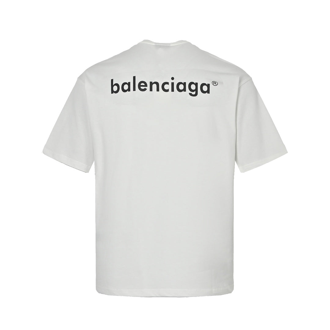 Kurzarmshirt mit M-Label-Aufdruck 