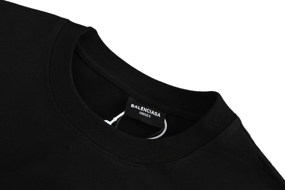 Kurzarmshirt mit M-Label-Aufdruck 