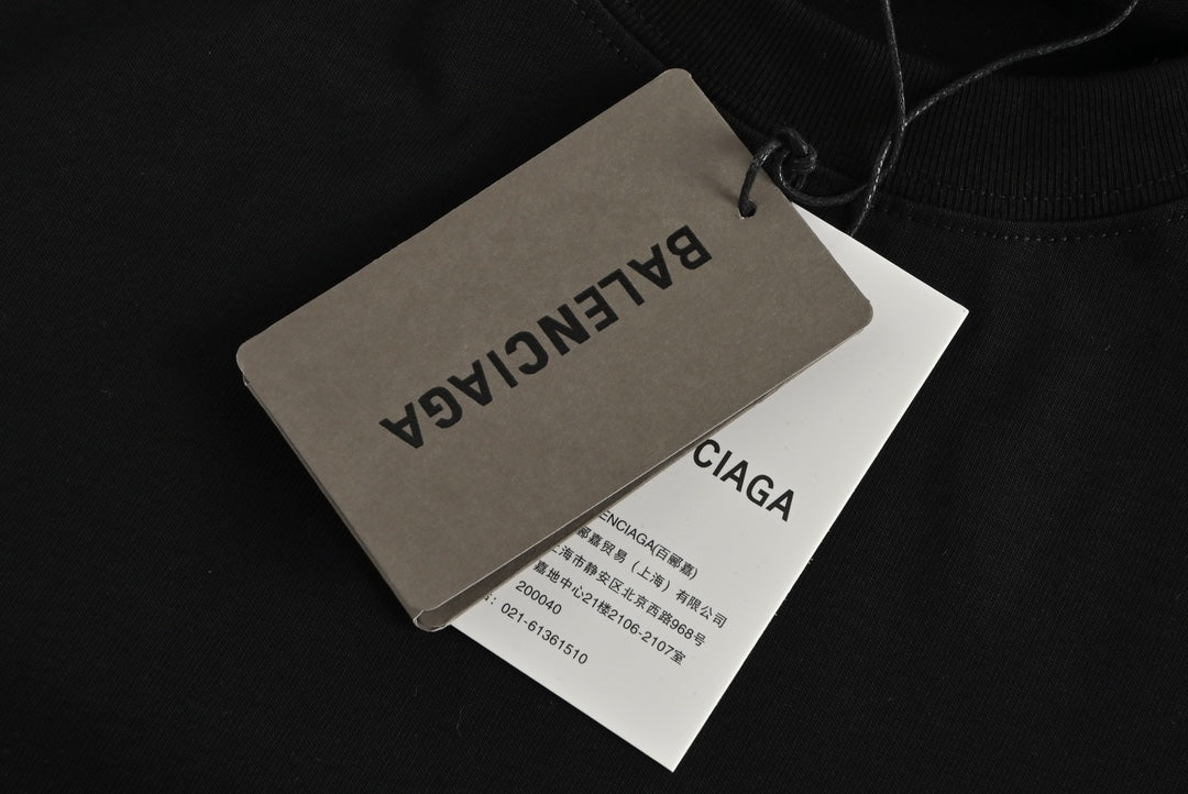 Kurzarmshirt mit M-Label-Aufdruck 