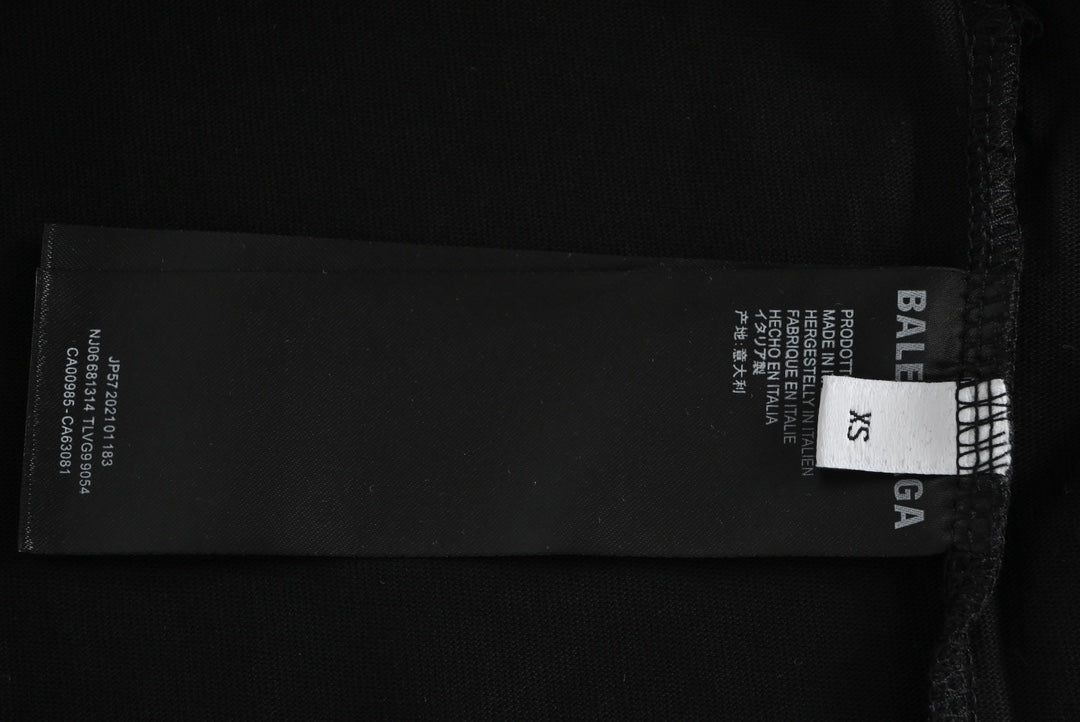 Kurzarmshirt mit M-Label-Aufdruck 