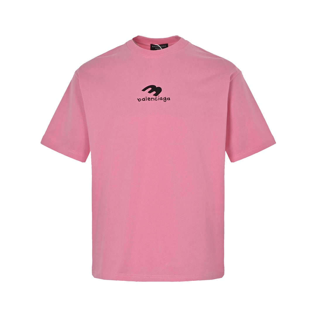 Kurzarmshirt mit M-Label-Aufdruck 