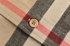 Flannel checked shirt