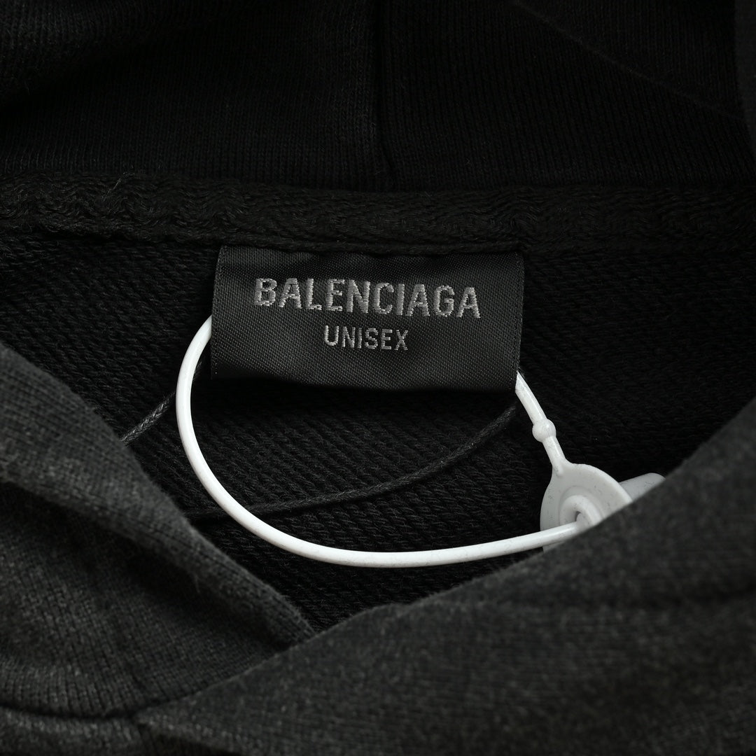 Kapuzensweatshirt mit M-Logo-Stickerei