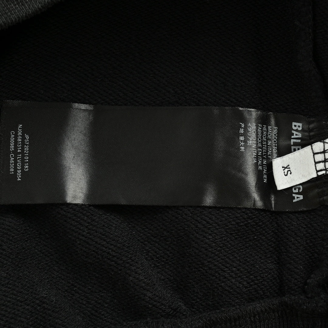 Kapuzensweatshirt mit M-Logo-Stickerei