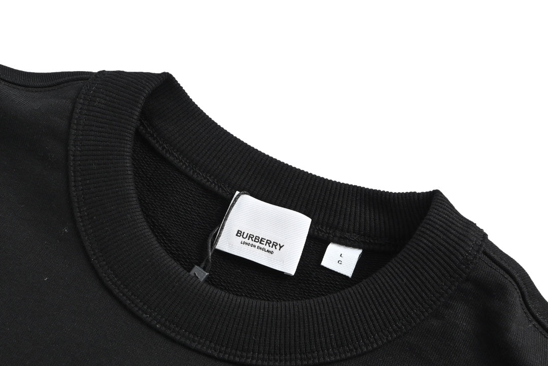 Sweat-shirt ras du cou à imprimé lettre classique