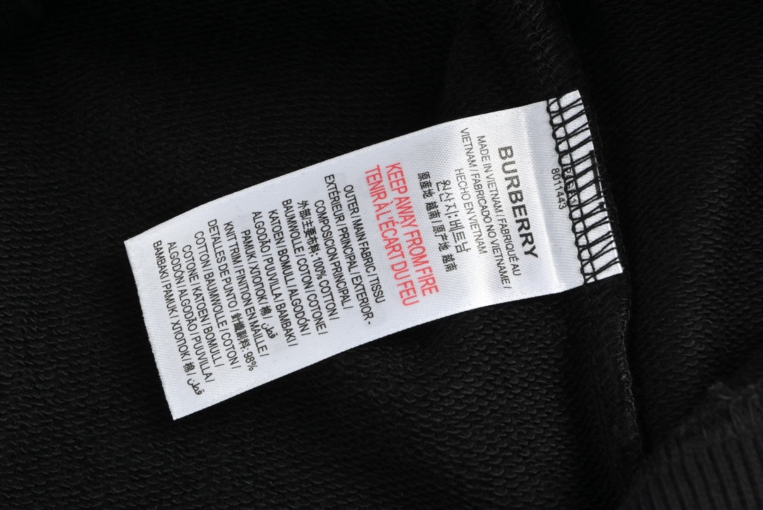 Sweat-shirt ras du cou à imprimé lettre classique