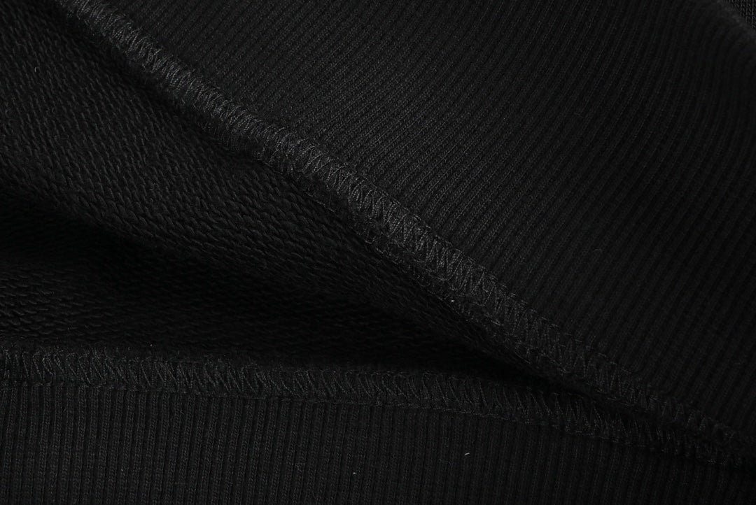 Sweat-shirt ras du cou à imprimé lettre classique