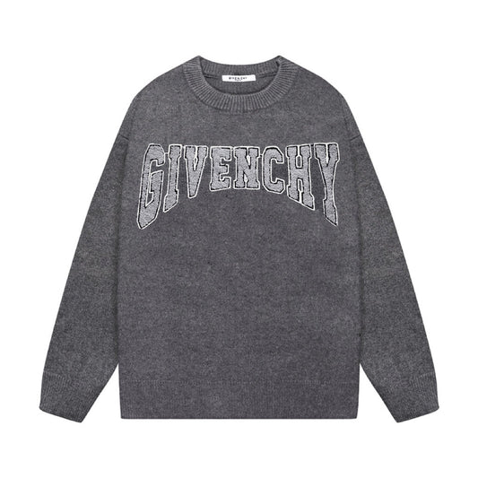 Pullover mit Buchstabenstickerei