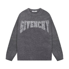 Pull brodé avec lettres