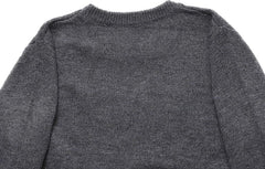 Pull brodé avec lettres
