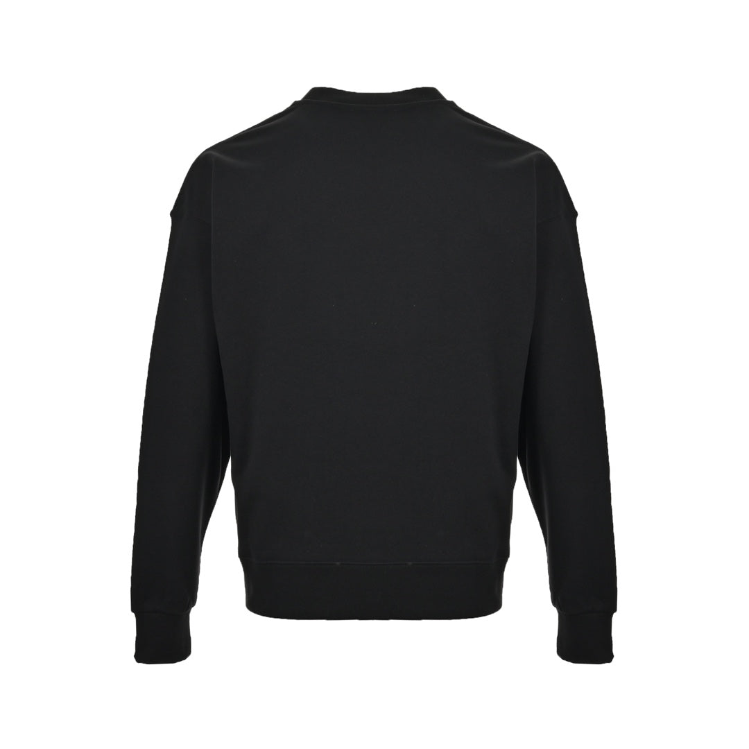 Sweatshirt mit Rundhalsausschnitt und Buchstabendruck im Joint-Stil