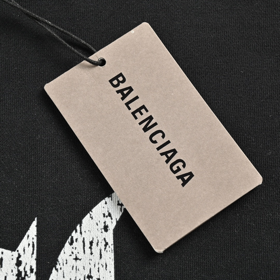 Sweatshirt mit Rundhalsausschnitt und Buchstabendruck im Joint-Stil