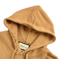 sweat à capuche imprimé chiot