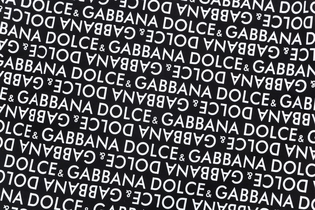 Letters Printed All Over T Shirt