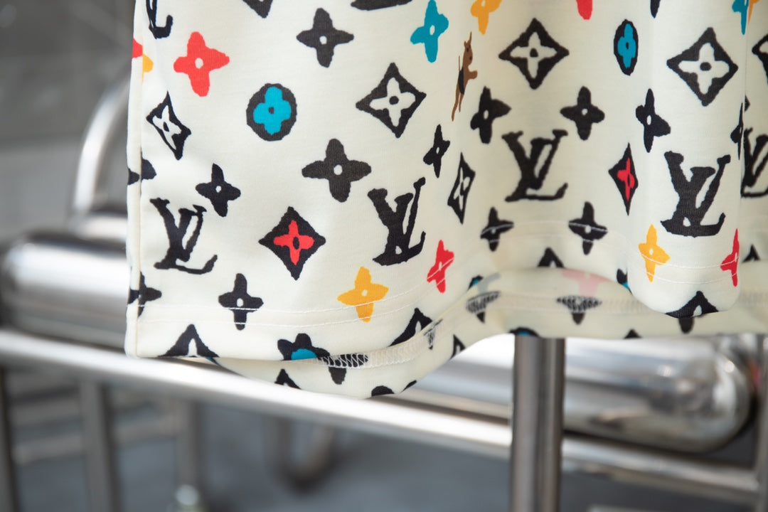 T-Shirt mit Welpen-Volldruck