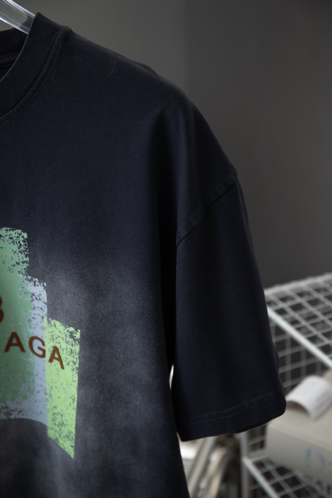 Alte dreidimensionale Buchstaben T Shirt