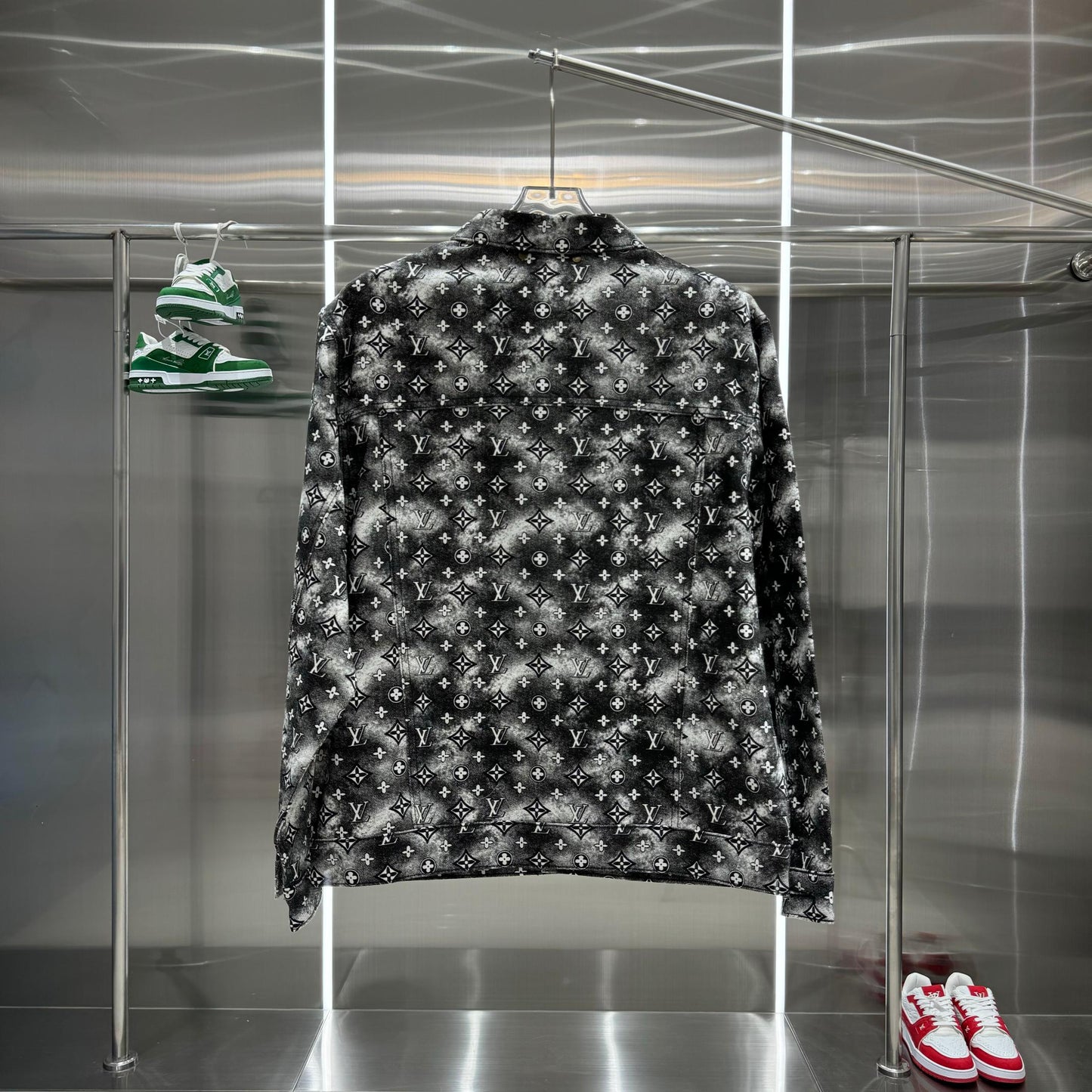 Gerenderte Jeansjacke