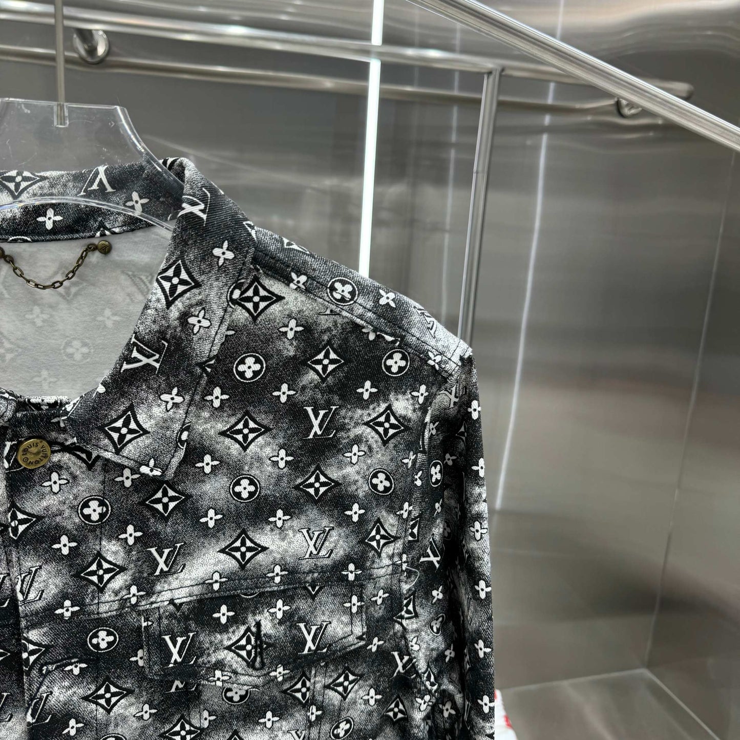 Gerenderte Jeansjacke