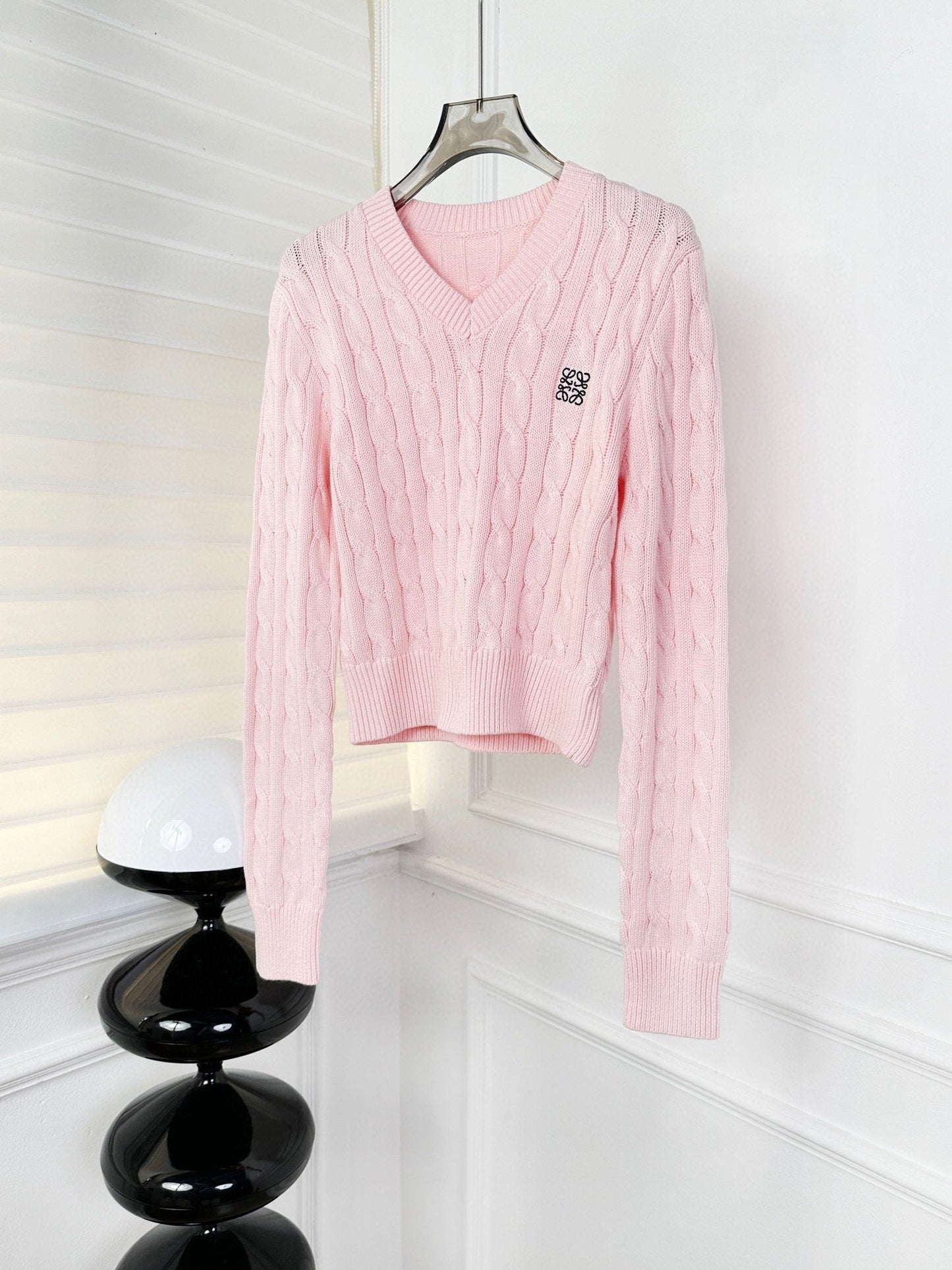 pull ras du cou avec logo classique